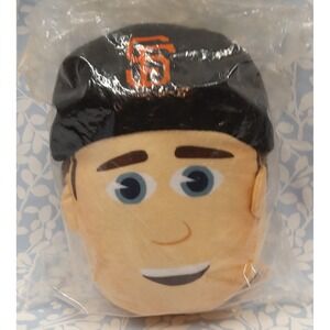 San Francisco Giants MLB Buster Posey Small Emoji plush Fat Head Dreyers 6 Inch.